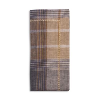 Linen Henley Plaid Napkin