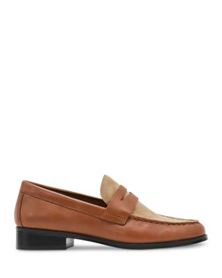 Women's Kallie Leather & Suede Penny Loafers