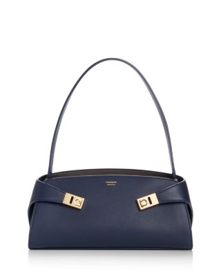 Hug East West Leather Shoulder Bag