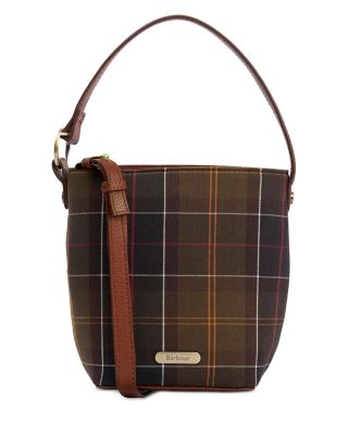 Cedar Mini Tartan Bucket Bag