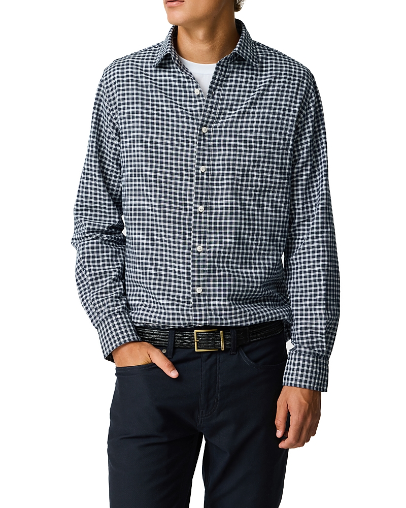 Rodd & Gunn Mckerrow Cotton & Linen Checked Shirt