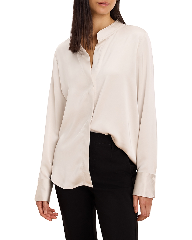 Nic+Zoe Day Button Front Gloss Shirt