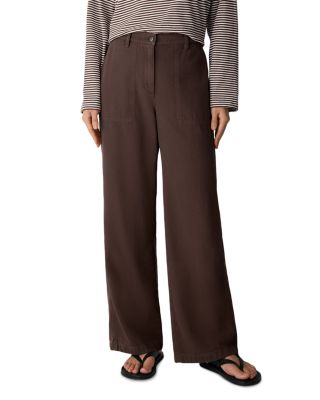 High Rise Wide Leg Pants