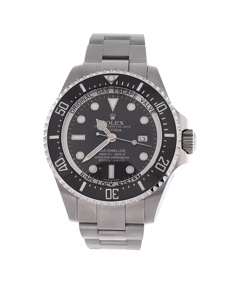 Pre-Owned Rolex Oyster Perpetual Deepsea Sea-Dweller Automatic Watch in Stainless Steel and Cerachrom 44mm