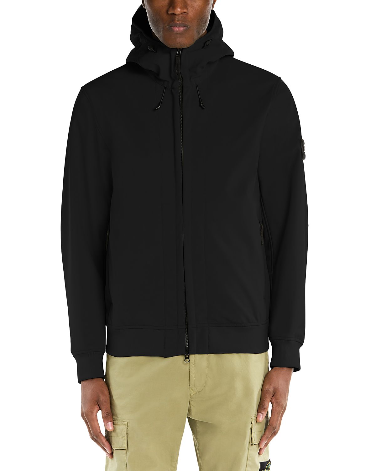 Stone Island Light Hooded Zipper Jacket