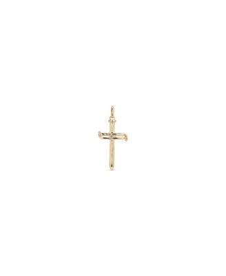   Gold-Plated Large Sized Cross Charm