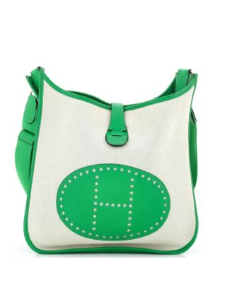 GM Evelyne Bag Gen III Toile and Leather