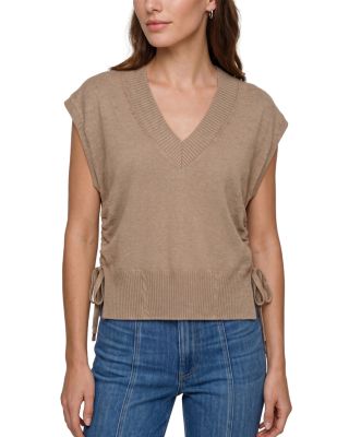 V Neck Dolman Sleeve Sweater