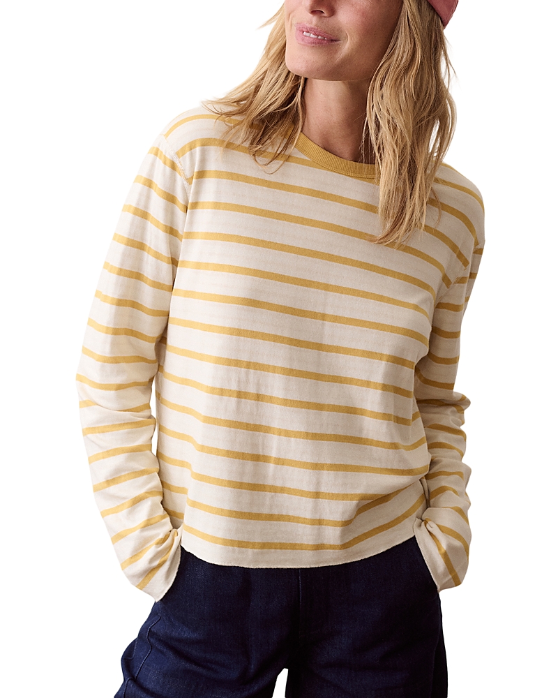 Marine Layer Juno Double Knit Long Sleeve Tee