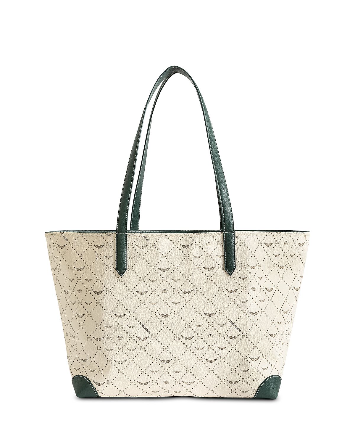 Zadig & Voltaire Z Shopper Extra Large Monogram Coated Canvas Tote