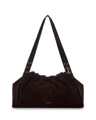 Ludlow Small Suede Shoulder Bag