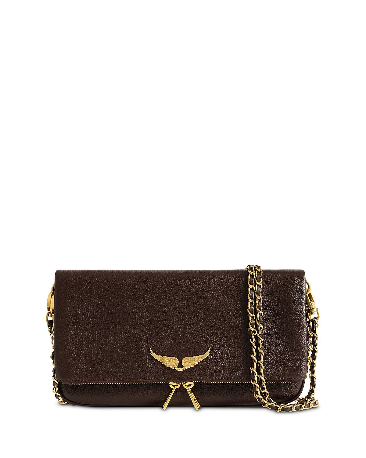 Zadig & Voltaire Rock Leather Shoulder Bag