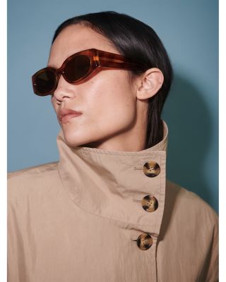 Celina Cotton Blend Belted Jacket - thumbnail 4