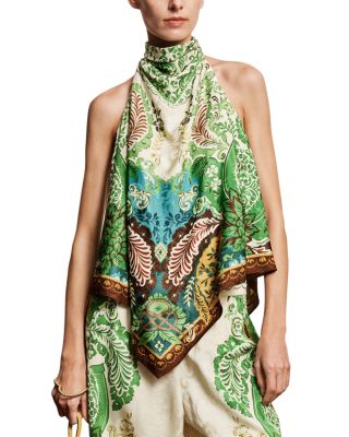 Florence Halter Scarf Top