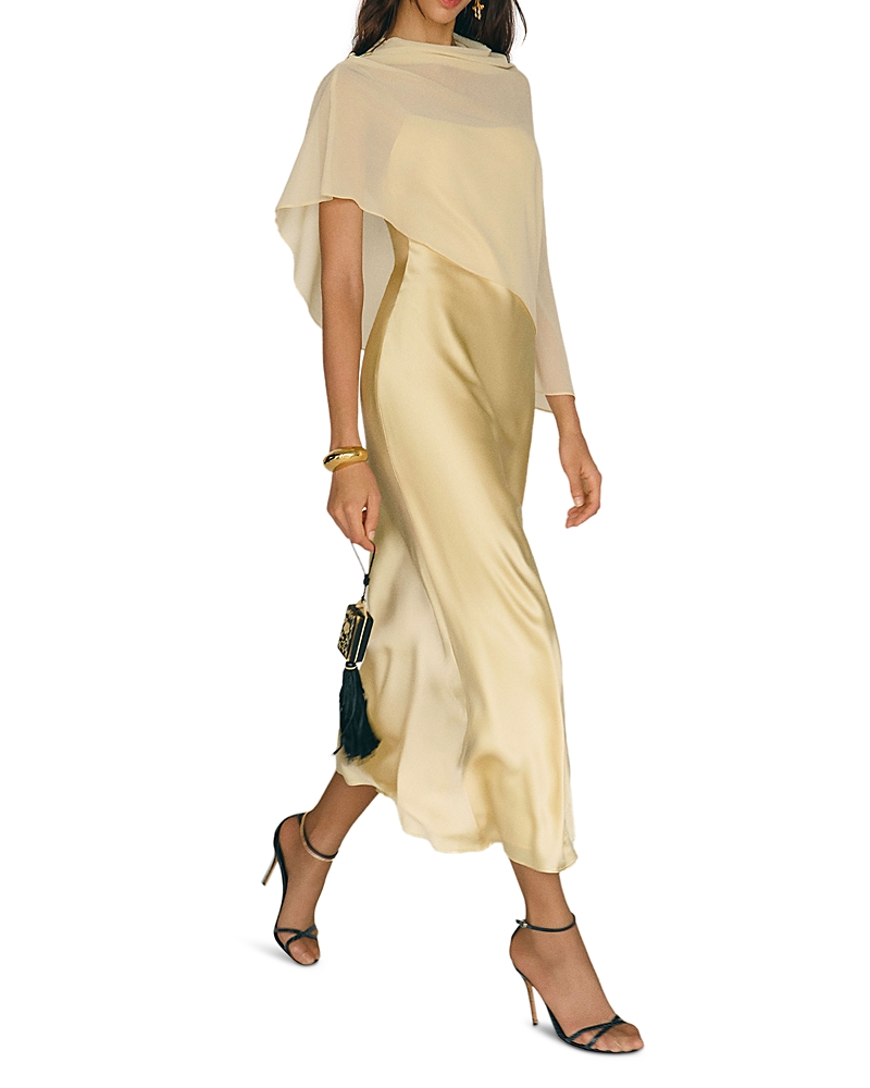 Reformation Lilibeth Silk Dress