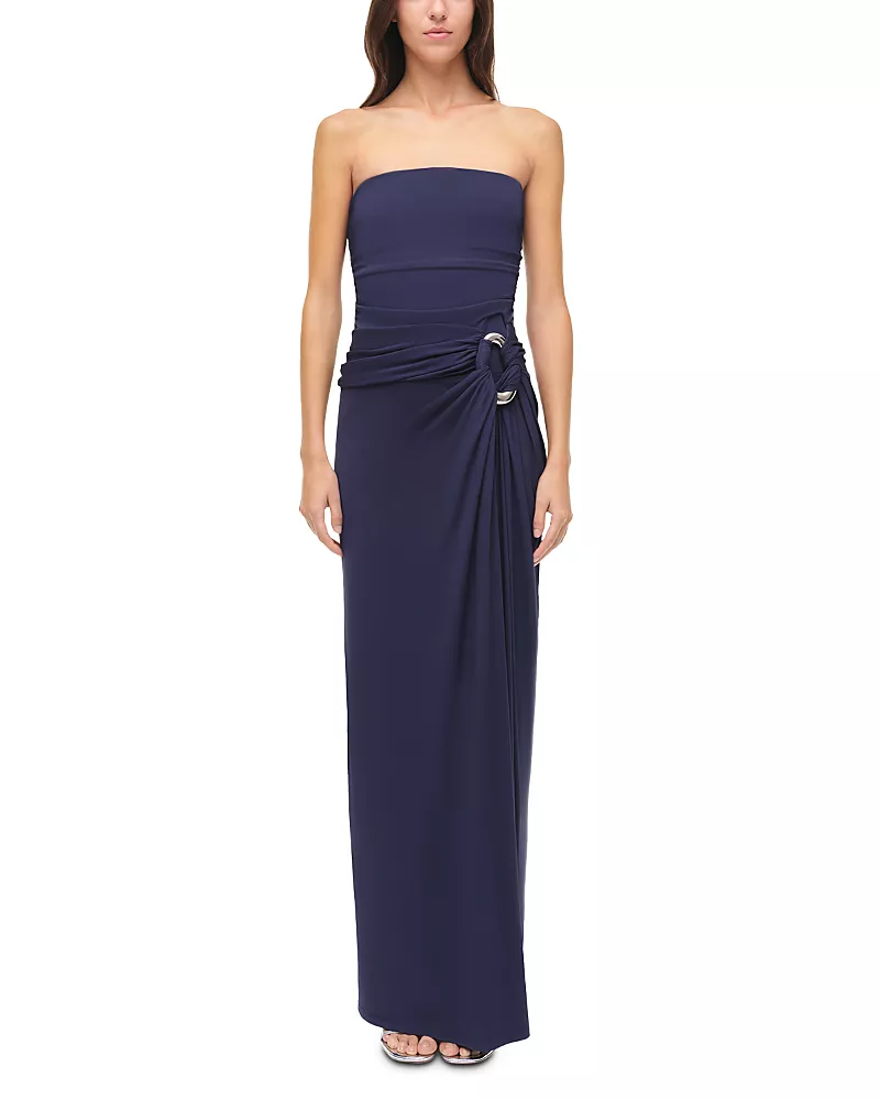 Simkhai Emma Sleeveless Bustier Gown