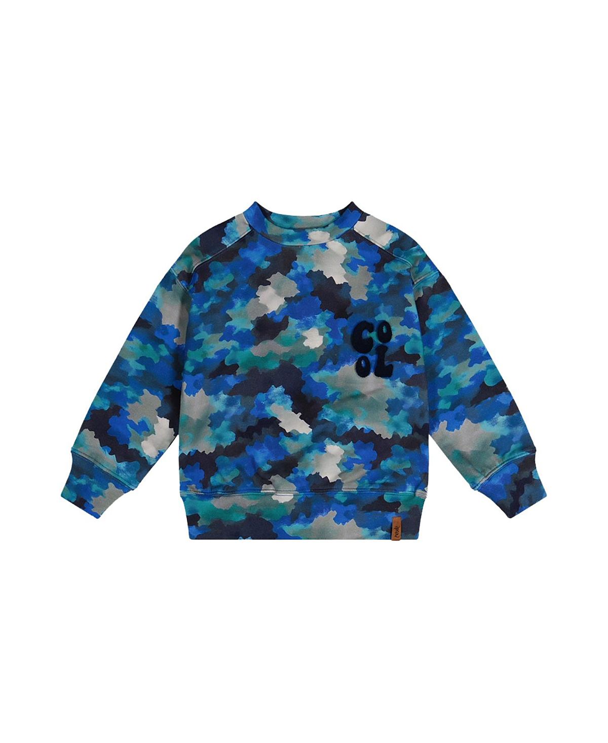 Deux par Deux Boys' Camouflage Cool Graphic Fleece Sweatshirt - Little Kid, Big Kid