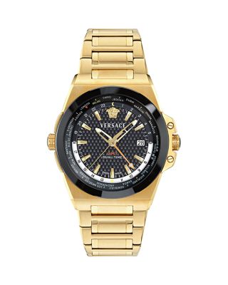 Greca Reaction GMT Bracelet Watch, 41mm