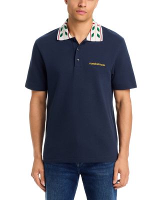 Textured Piqu&eacute; Fabric Polo