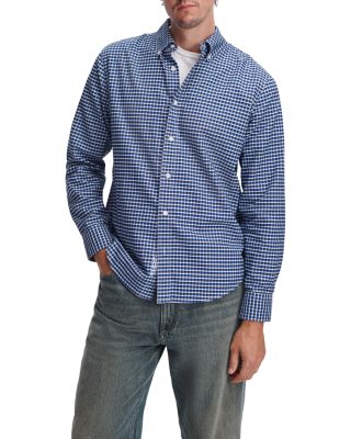 Classic Fit Plaid Oxford Shirt