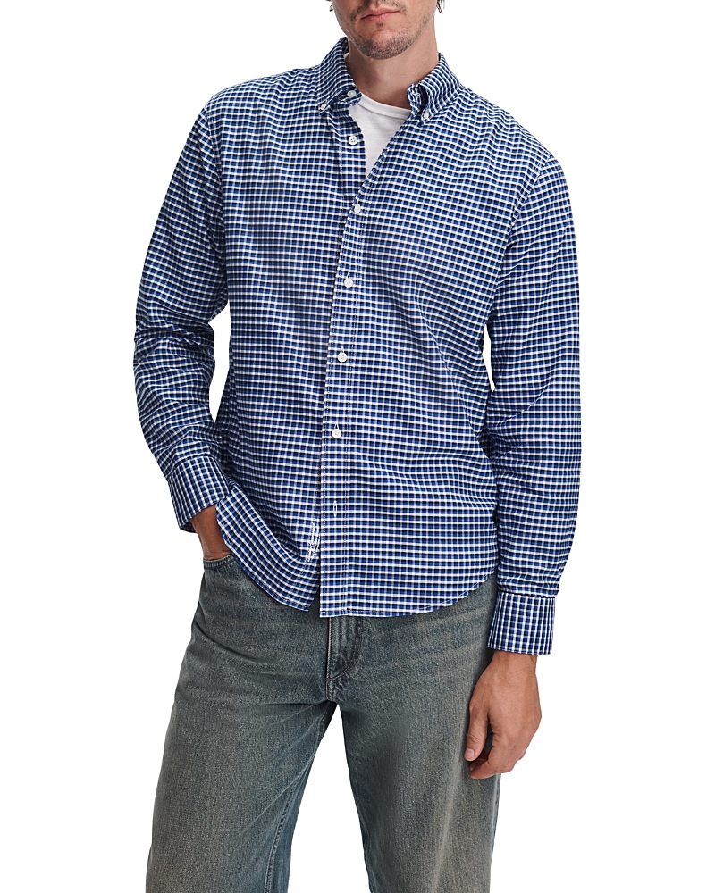 rag & bone Classic Fit Plaid Oxford Shirt