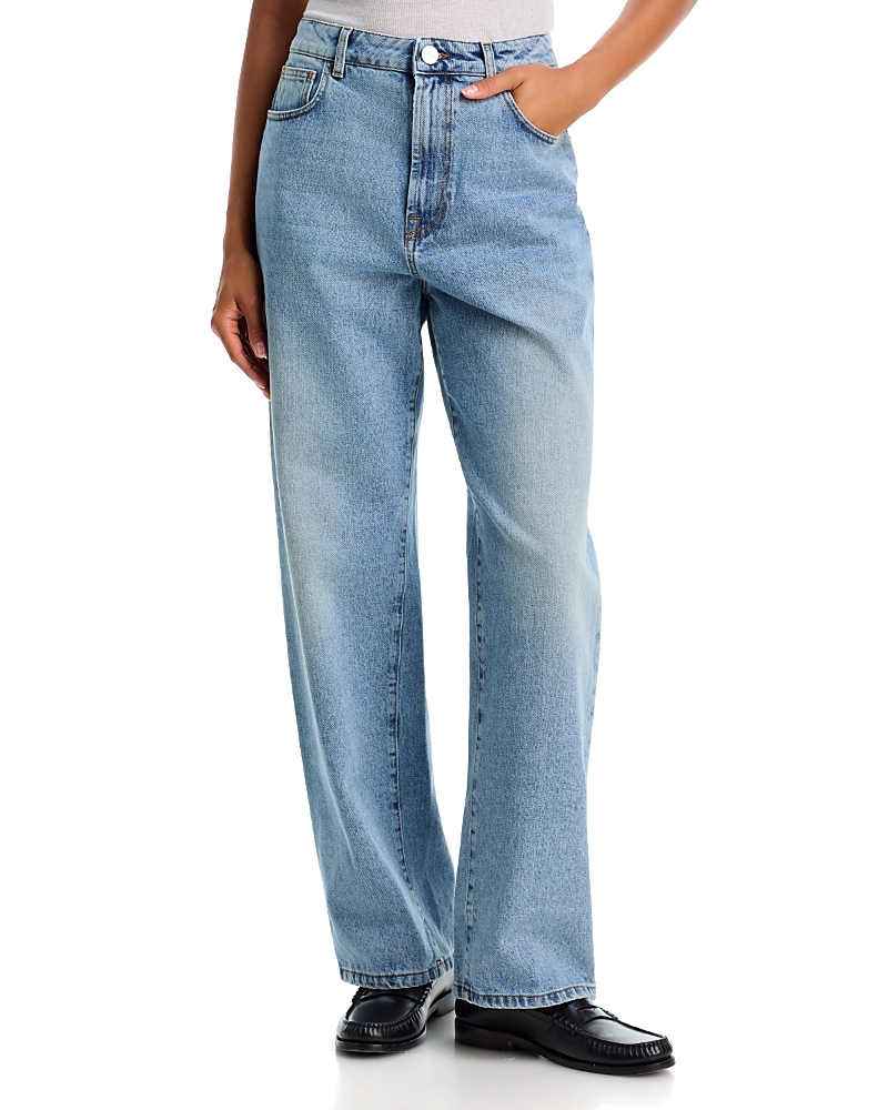 ROHE Signature Baggy Fit Cotton Jeans