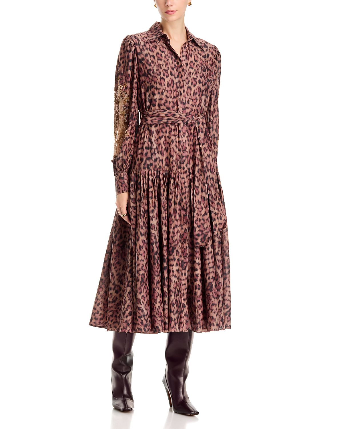 Kobi Halperin Jordy Embellished Sleeve Dress