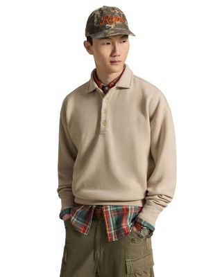 Suede Heritage Rib Knit Sweater