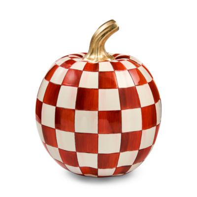Paprika Check Small Pumpkin