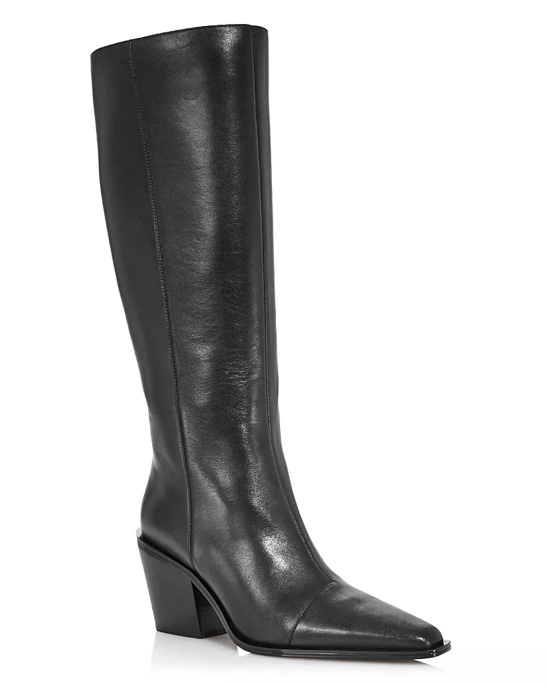 rag & bone Women's Newbury Leather Knee High Boots