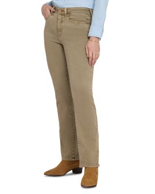 Marilyn High Rise Straight Jeans in Retro Travertine