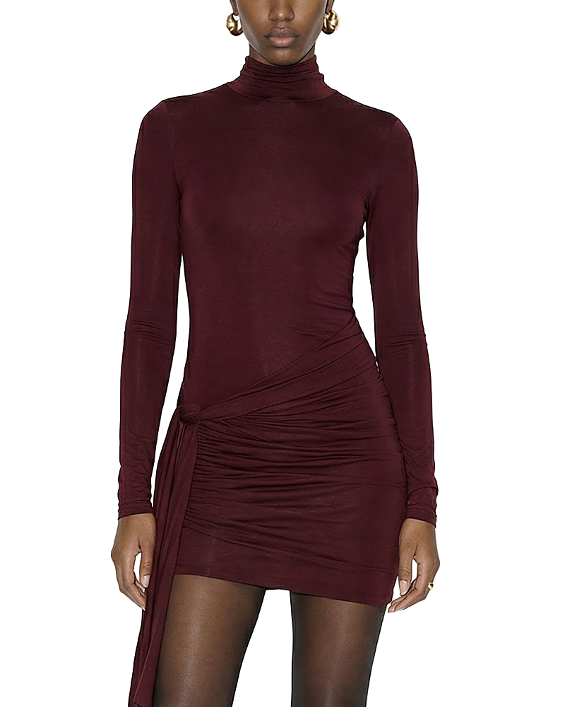 Ronny Kobo Morwen Ruched Mini Dress