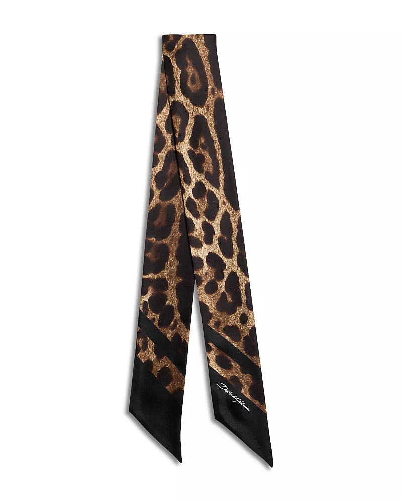Dolce & Gabbana Silk Bandeau Scarf