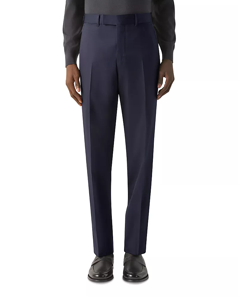 Zegna Trofeo Slim Fit Wool Pants