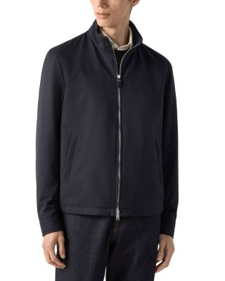 Microfiber Motorin Blouson Jacket