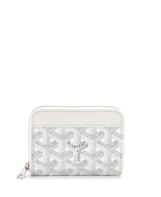  PM Matignon Zip Wallet Coated Canvas with Leather