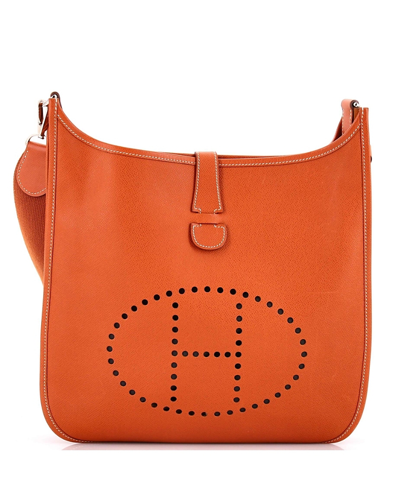 Pre-Owned HERMES Gm Evelyne Bag Gen Ii Epsom