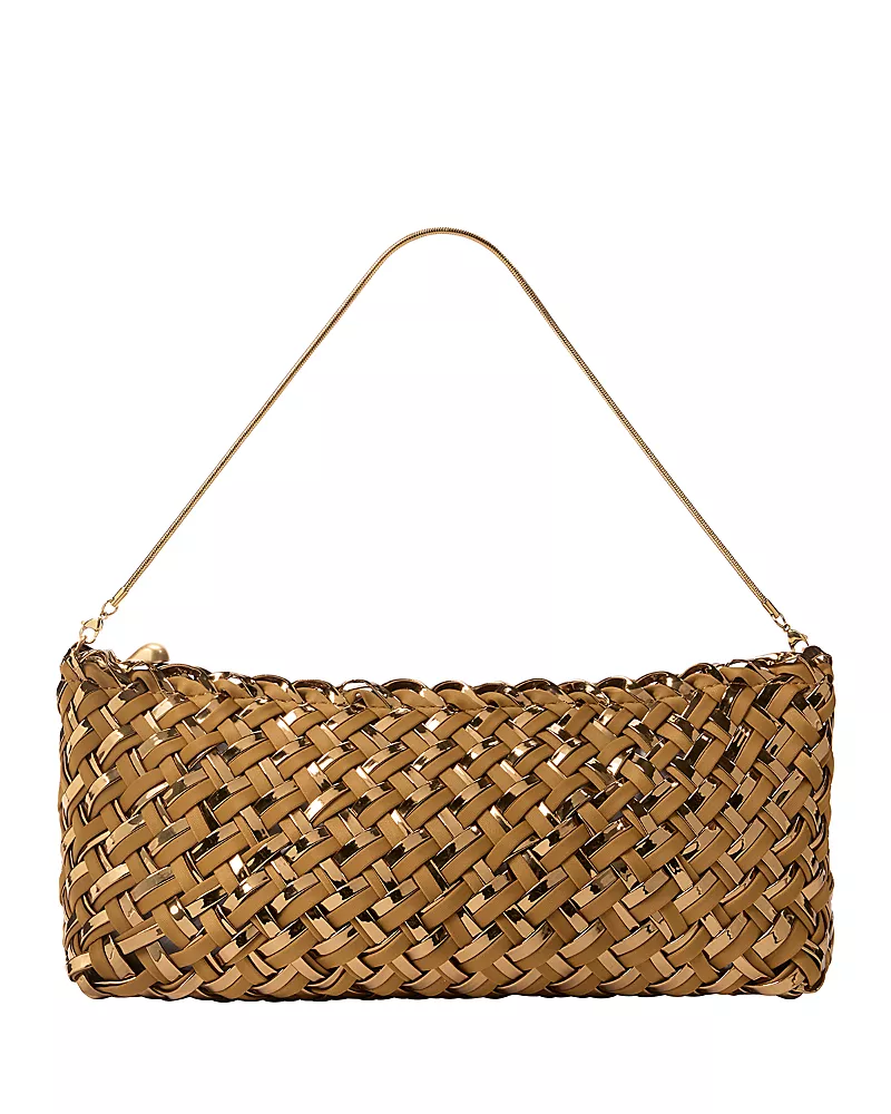 Naghedi Double Weave Chain Clutch