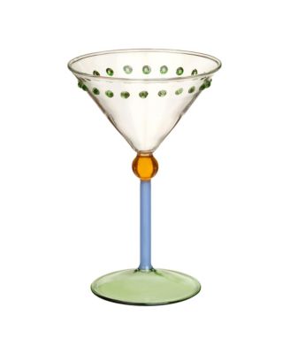  Henan Borosilicate Glass Martini Glass, 6 Oz.