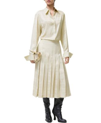  Silk Midi Kilt
