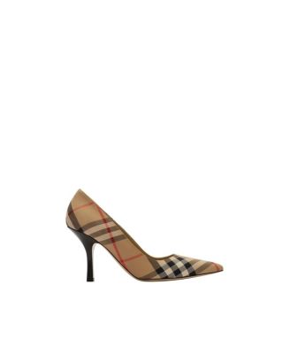 Women's Check Dame High Pumps