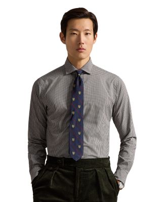 Classic Fit Check Poplin Dress Shirt