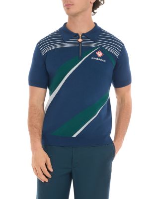 Pyramid Jacquard Polo Shirt