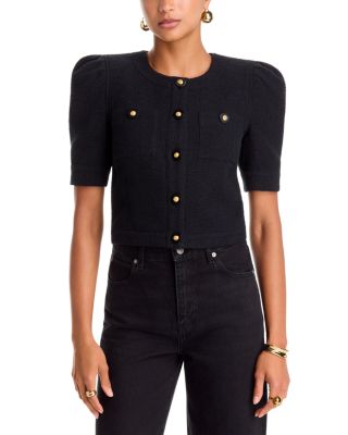 Allegra Short Sleeve Cropped Jacket