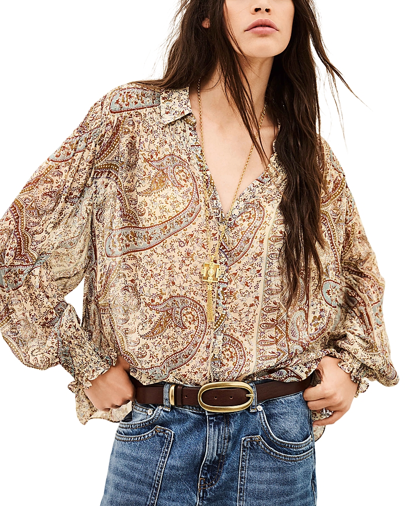 ba & sh Cleo Printed Shirt