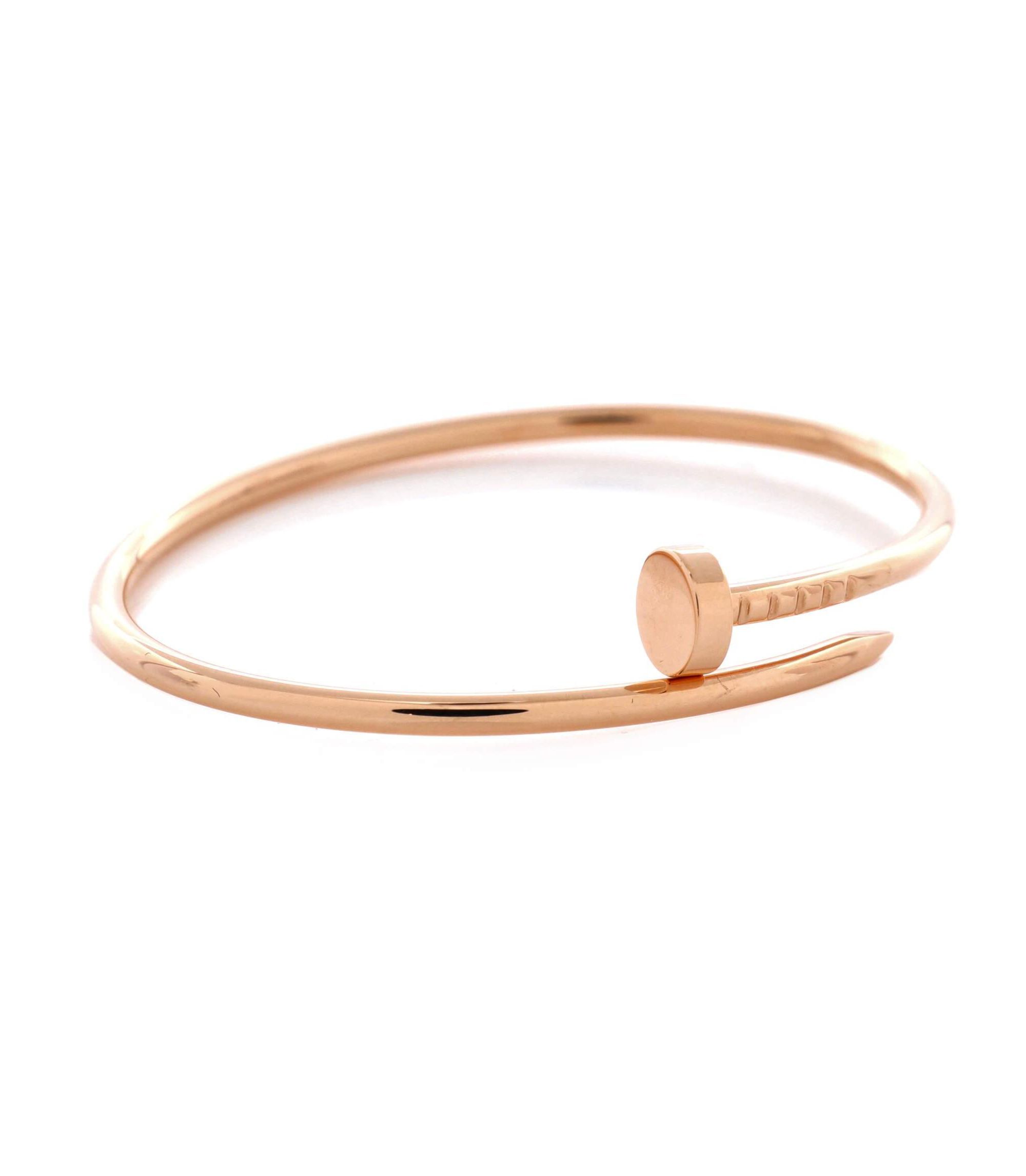 Small Juste un Clou Bracelet 18K Rose Gold — Image 3