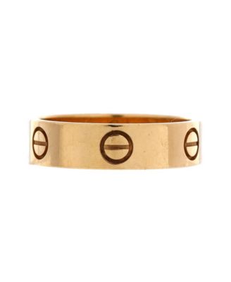  Love Band Ring 18K Gold