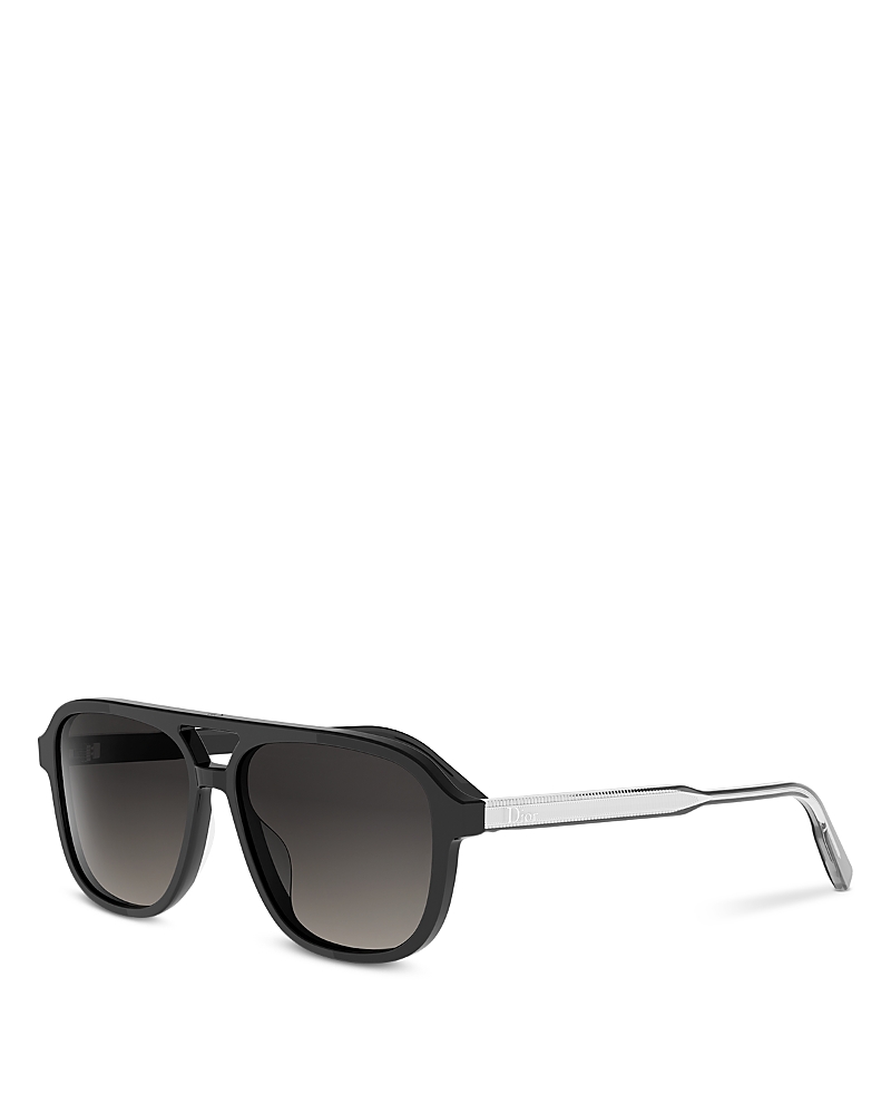 Dior DioRibbon Pilot Sunglasses, 56mm