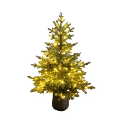 4' Artificial Pre Lit Christmas Tree