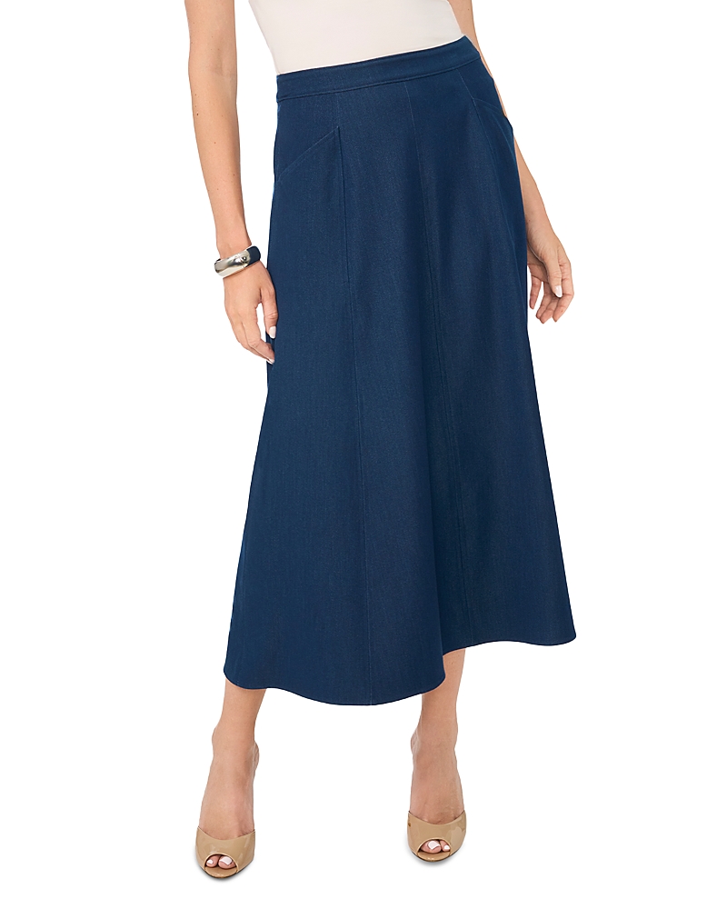 Vince Camuto Seamed Denim Skirt
